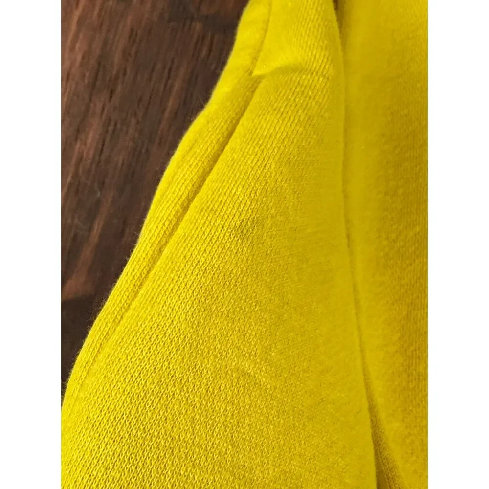 Tommy Hilfiger Tennis Logo Hoodie Fleece Yellow‎ Blue Gray Youth Medium 12/14